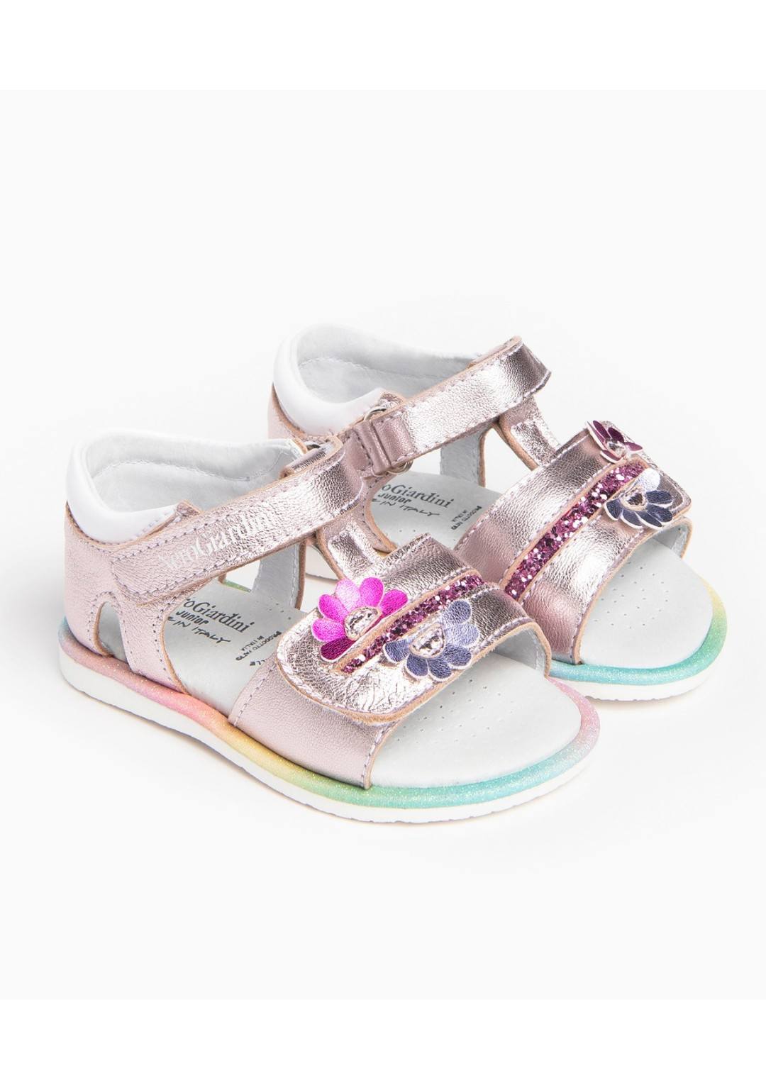 NEROGIARDINI - Sandaletto Fiori - Bimba - 450 F