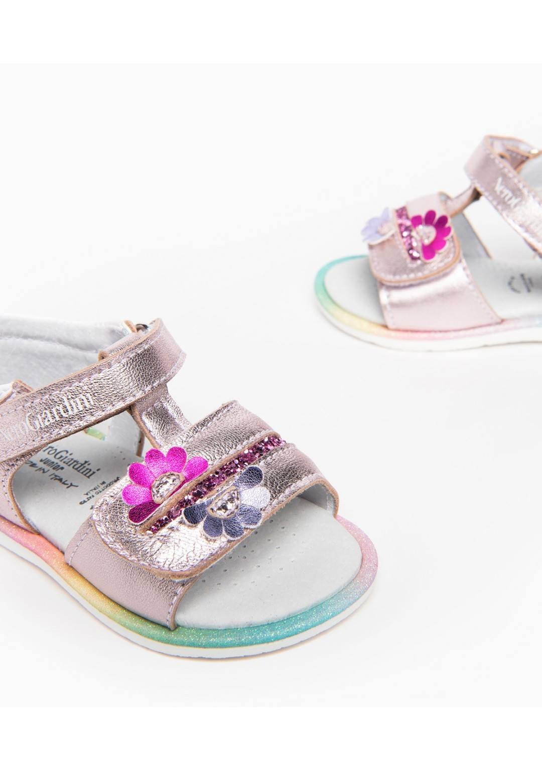 NEROGIARDINI - Sandaletto Fiori - Bimba - 450 F