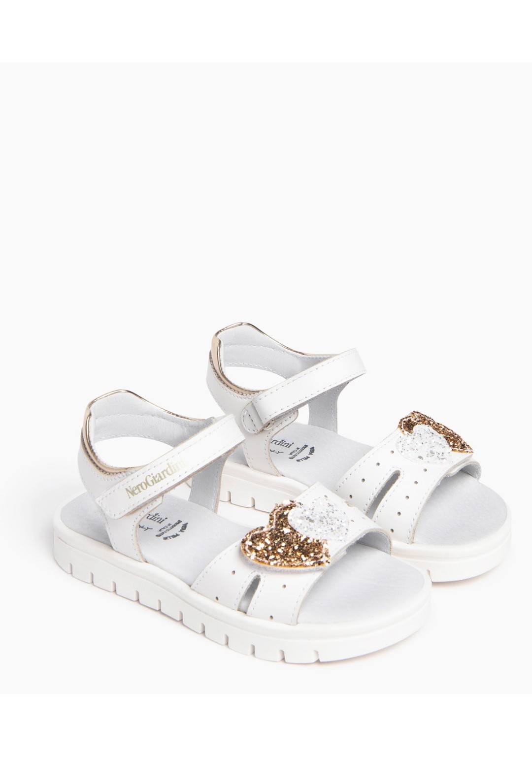 NEROGIARDINI - Sandaletto Cuori - Bambine e ragazze - 7481F
