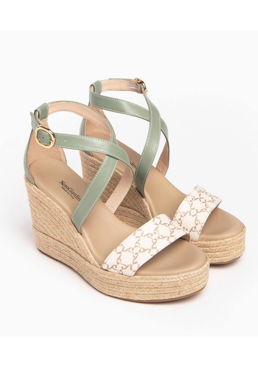 NEROGIARDINI Zeppa Paglia Donna 642D