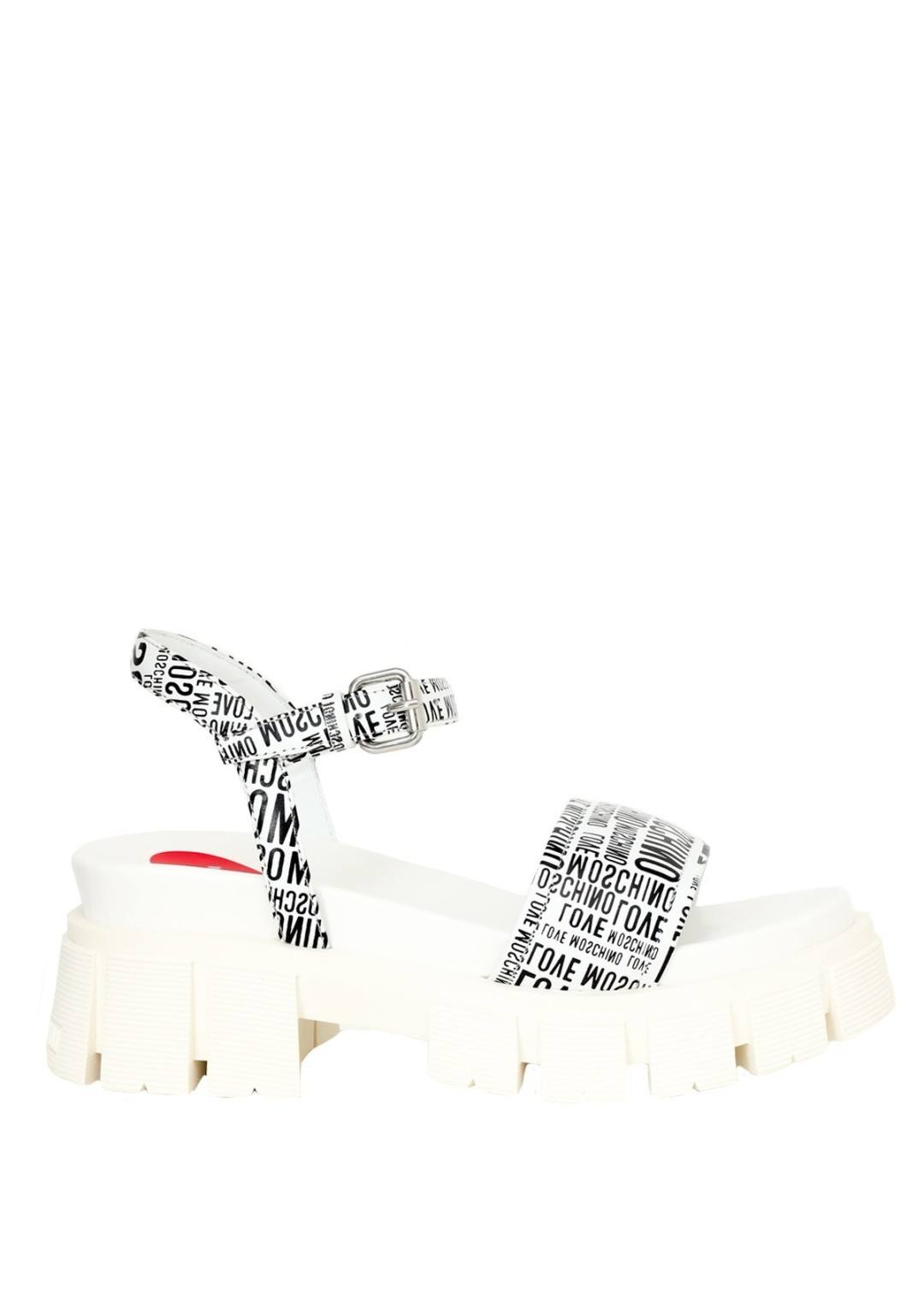 LOVE MOSCHINO Sandalo con fondo alto