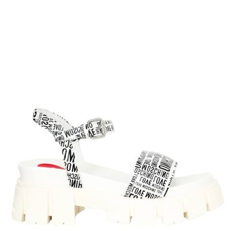 LOVE MOSCHINO Sandalo con fondo alto