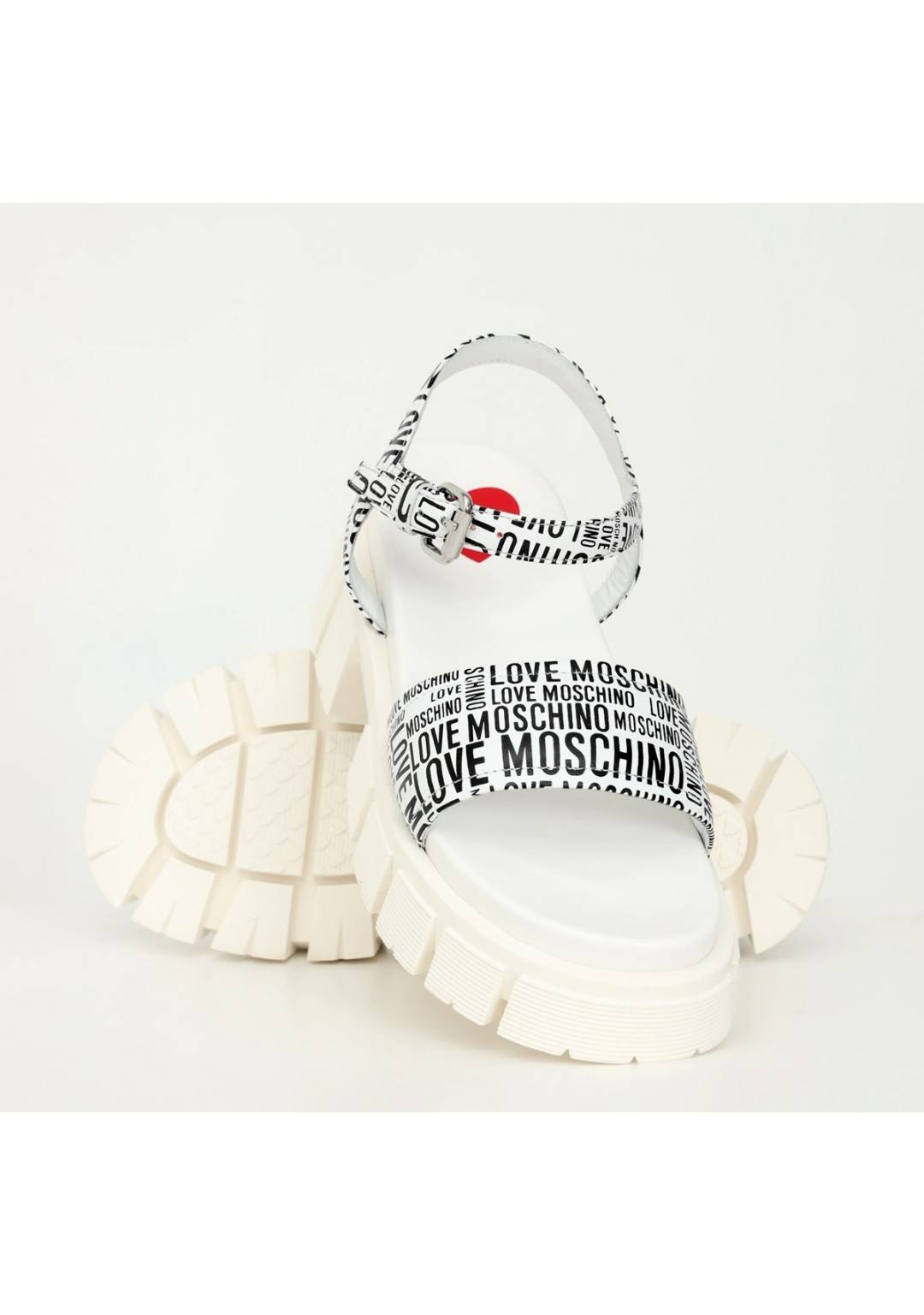 LOVE MOSCHINO Sandalo con fondo alto