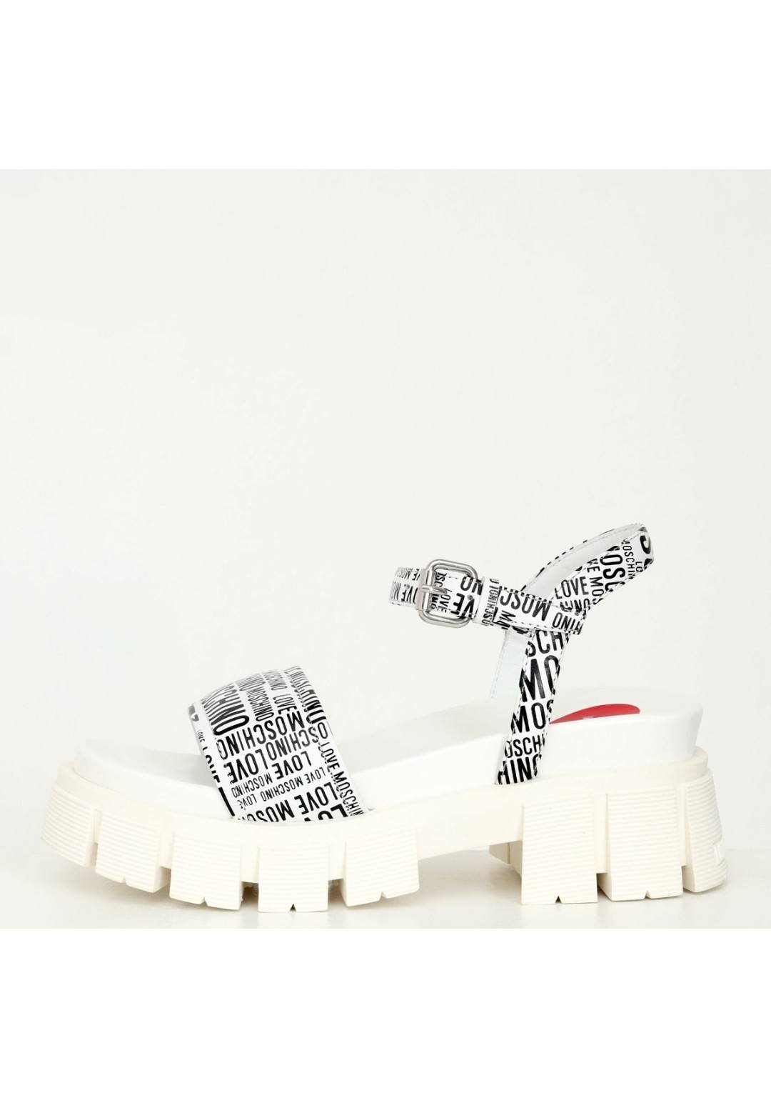 LOVE MOSCHINO Sandalo con fondo alto