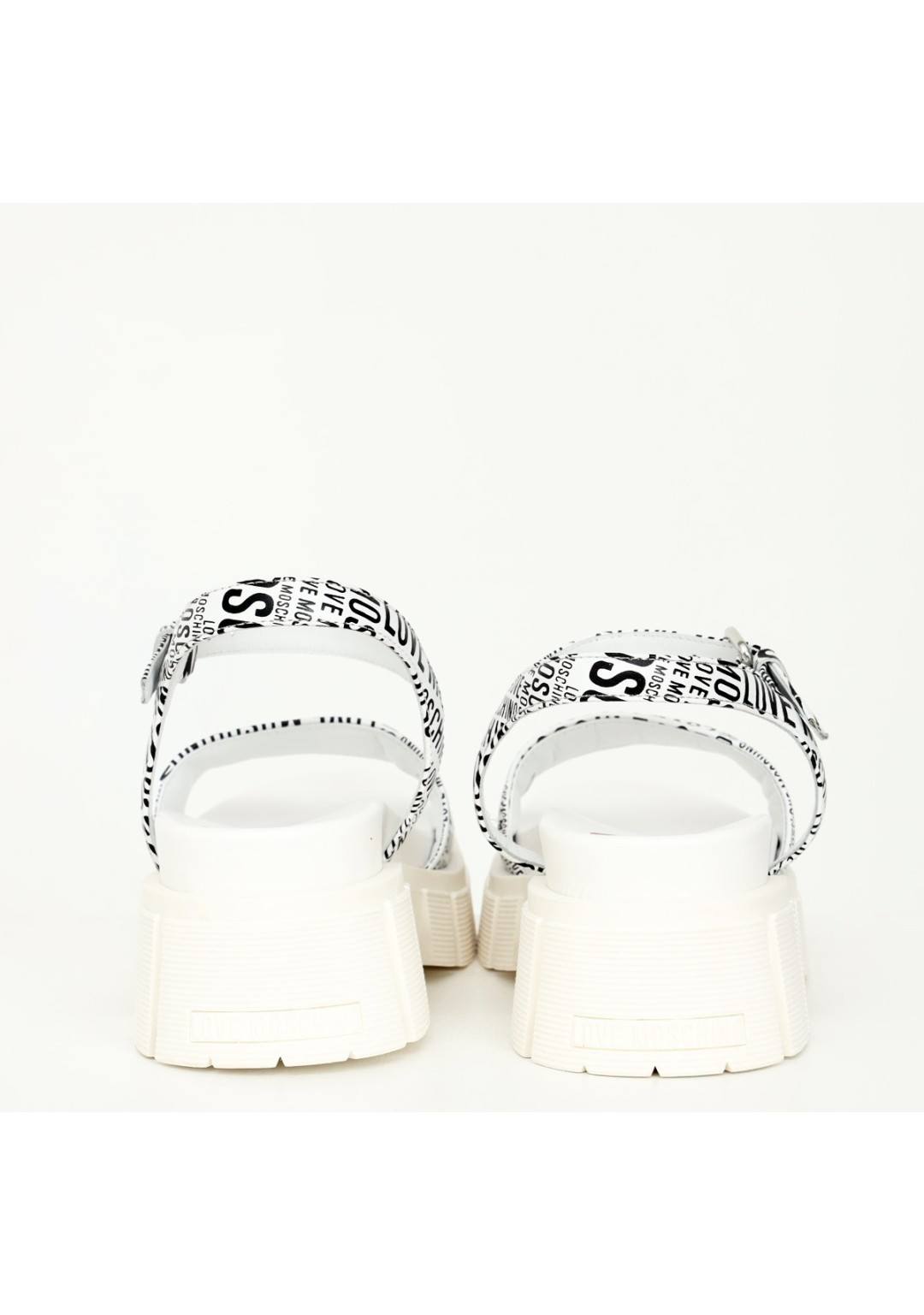 LOVE MOSCHINO Sandalo con fondo alto