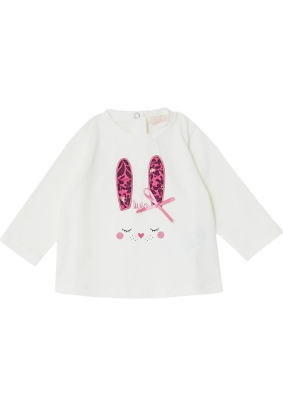 LIU JO - T-Shirt Bunny - Bimba - HF3080 J0088