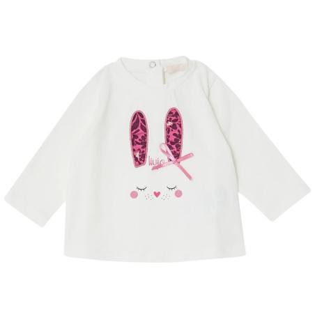 LIU JO - T-Shirt Bunny - Bimba - HF3080 J0088