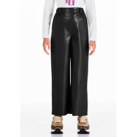 LIU JO - Pantalone Pelle - Bambine e ragazze - GF3022 E0392