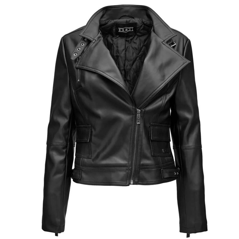 Cult Biker in pelle Donna