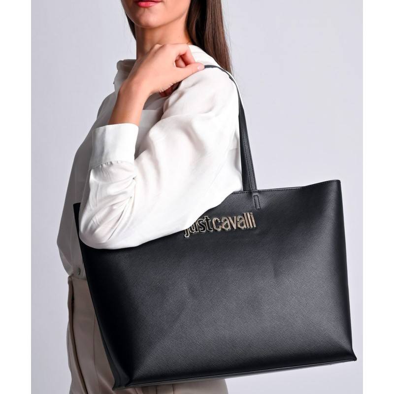 Just Cavalli Shopper con logo