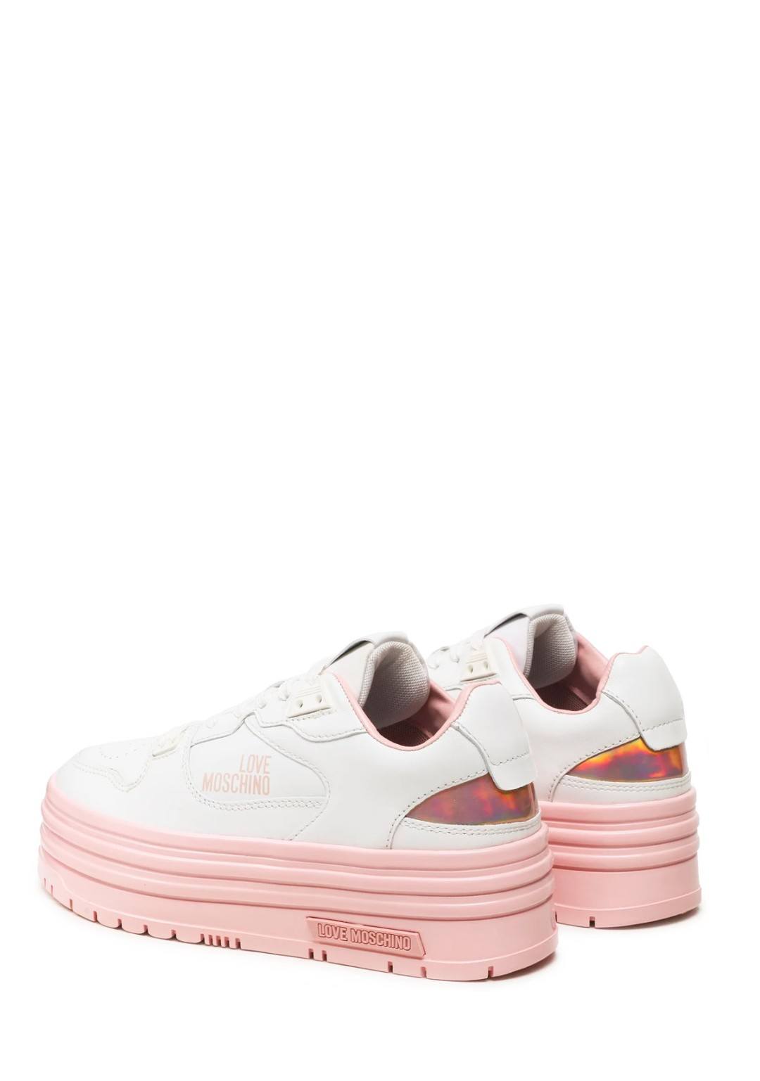 LOVE MOSCHINO - Sneaker Rip.Rosa - Donna - JA15436G1HIAM10A