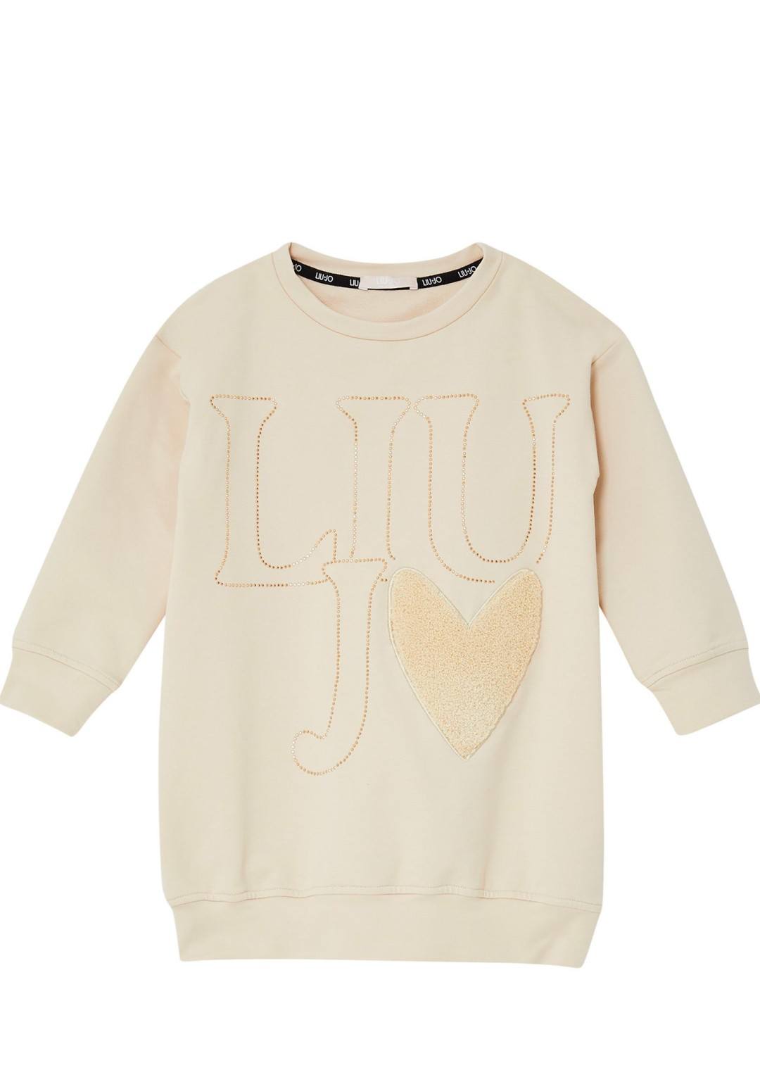 LIU JO - Abito Cuore - Bambine e ragazze - KF3040 F0702