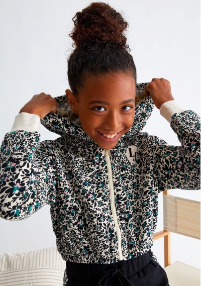 LIU JO - Felpa Logo Zip - Bambine e ragazze - GF3116 F0939