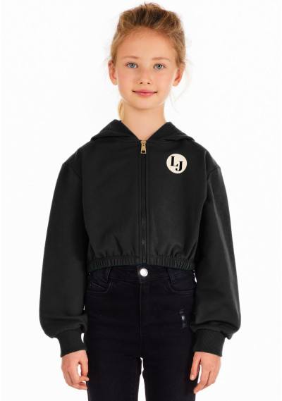 LIU JO - Felpa Logo Zip - Bambine e ragazze - GF3116 F0939 N