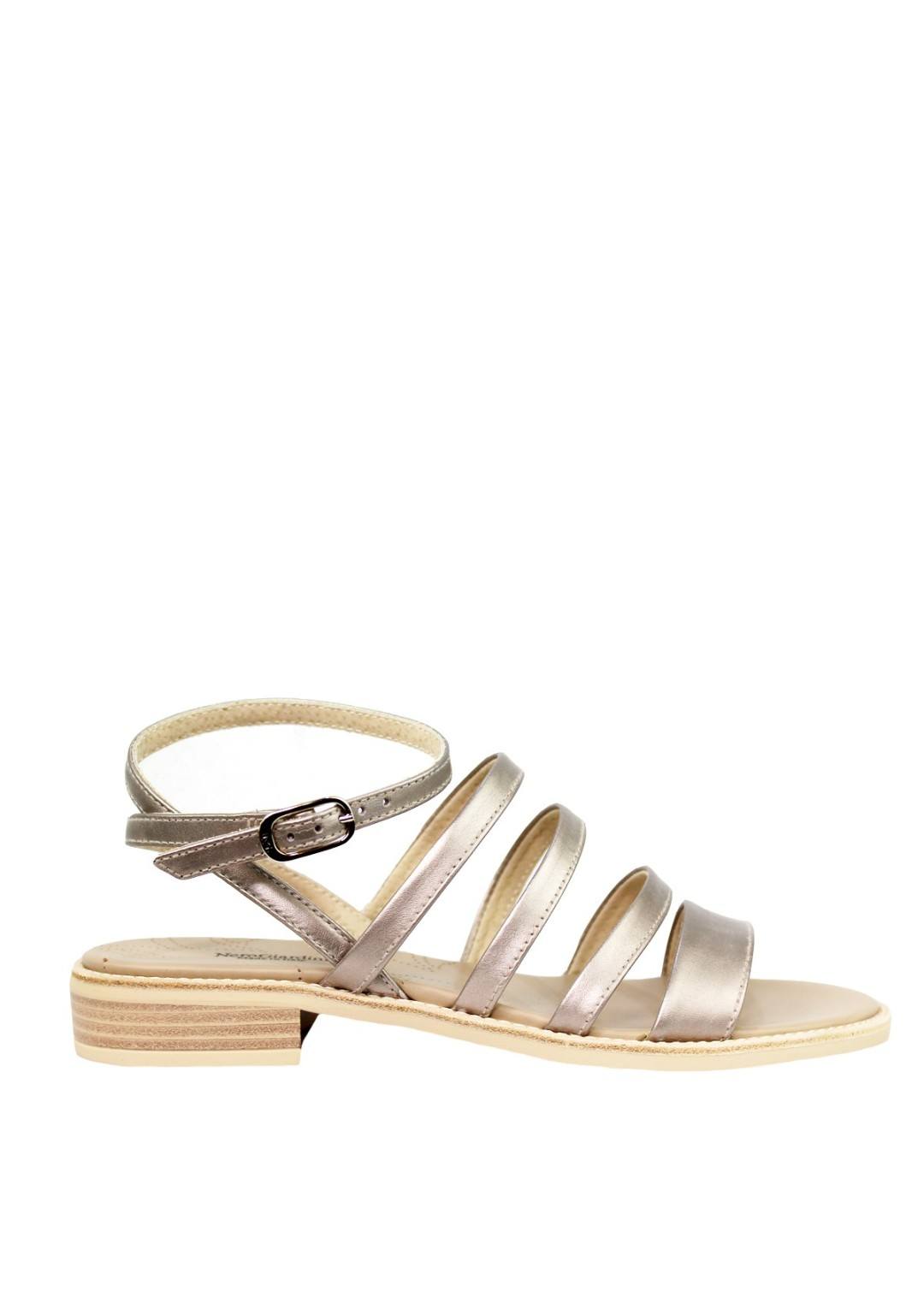 NEROGIARDINI - Sandalo Fascette - Donna - 491D