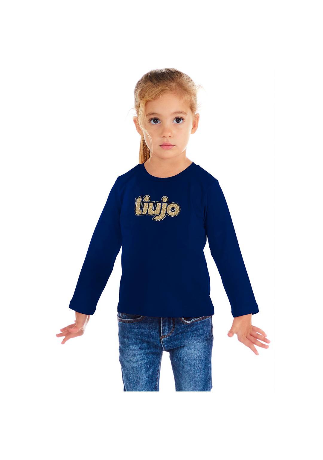 LIU JO - T-Shirt Logo - Bambine e ragazze - KF3048 J0088