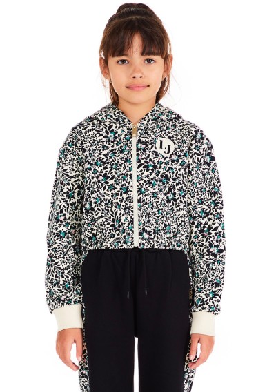 LIU JO - Felpa Logo Zip - Bambine e ragazze - GF3116 F0939