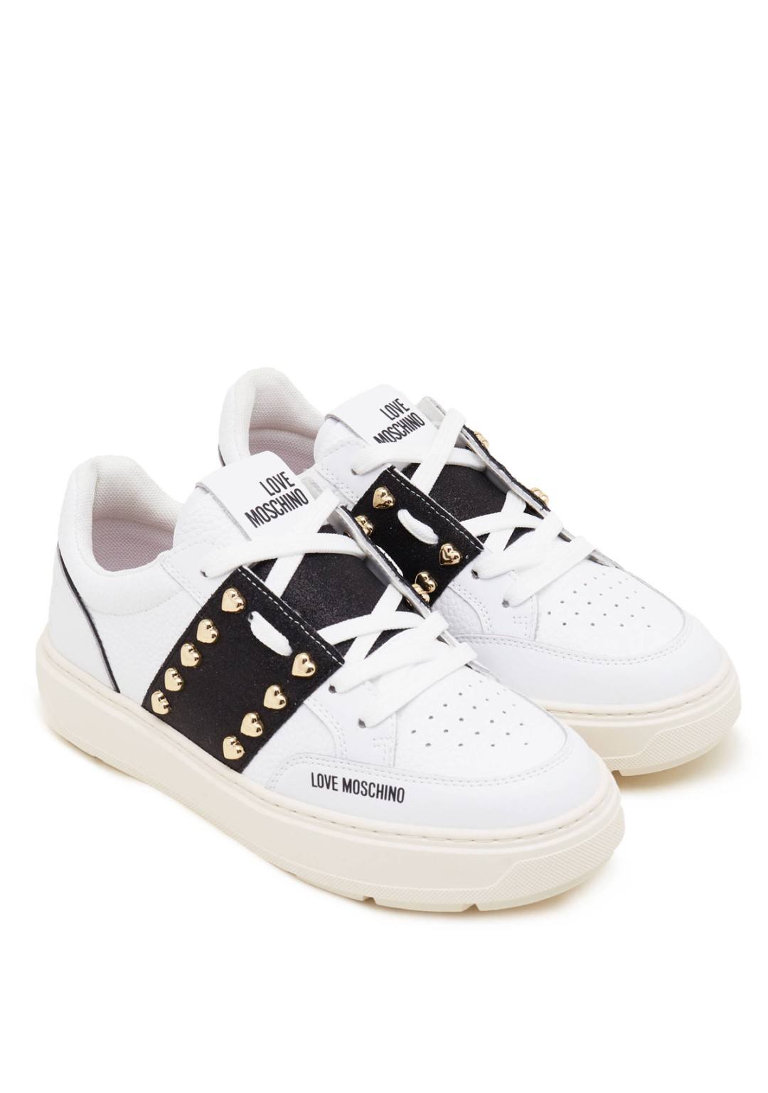 LOVE MOSCHINO - Sneaker Rip.Nero - Donna - jA15284G1IJC510A