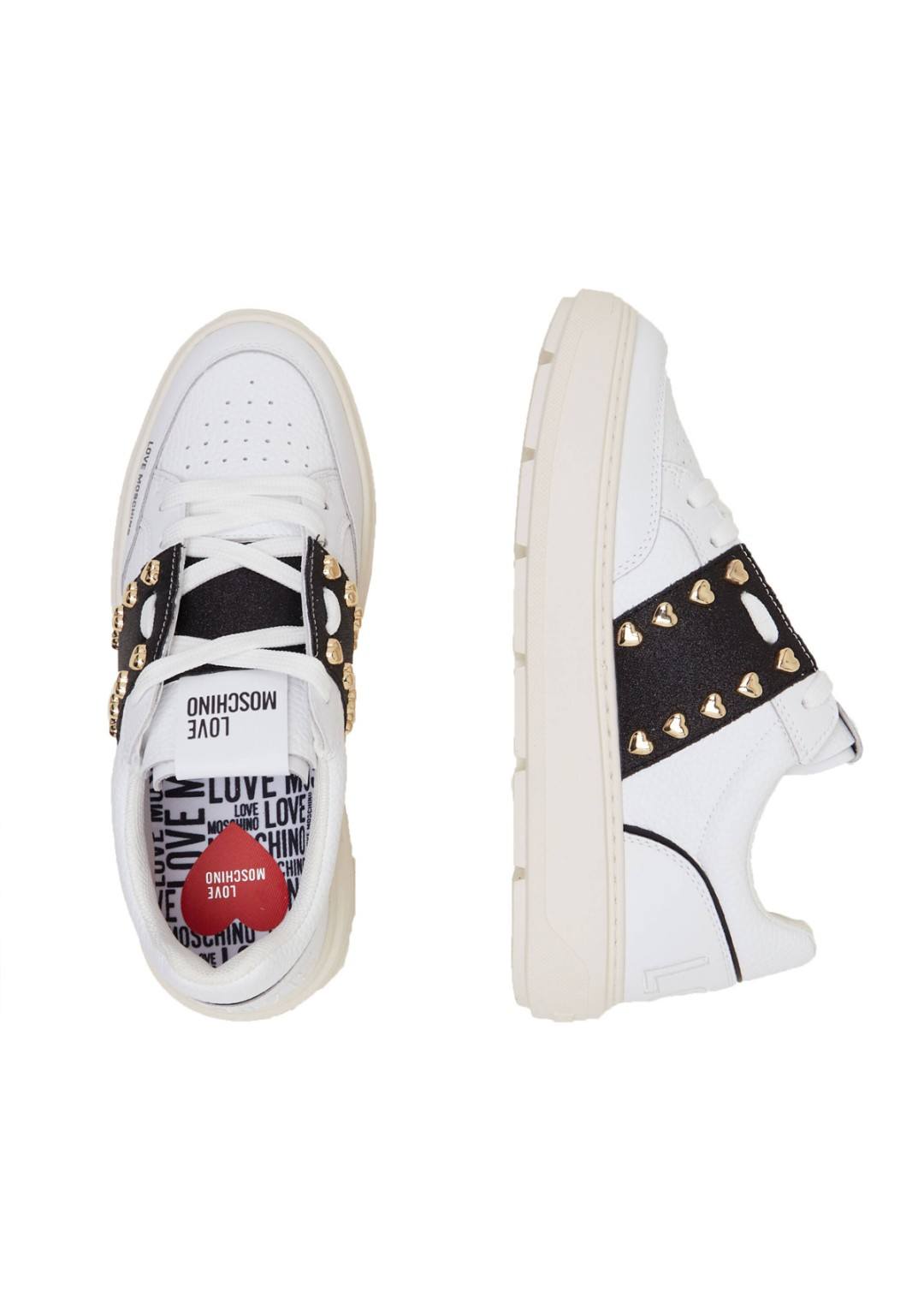 LOVE MOSCHINO - Sneaker Rip.Nero - Donna - jA15284G1IJC510A