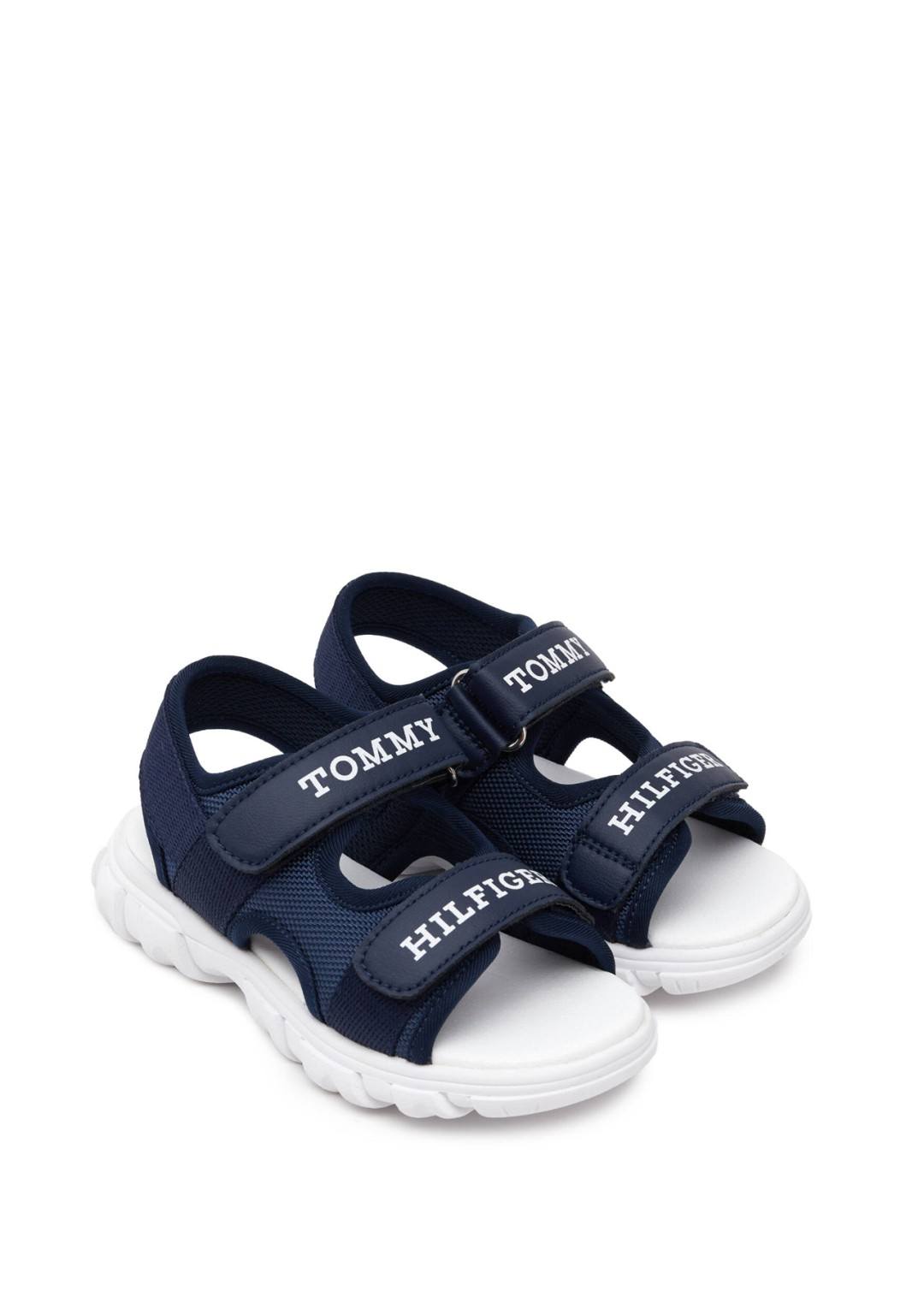 TOMMY HILFIGER - Sandalo Scritta - Bambini e ragazzi - T1B2-33428