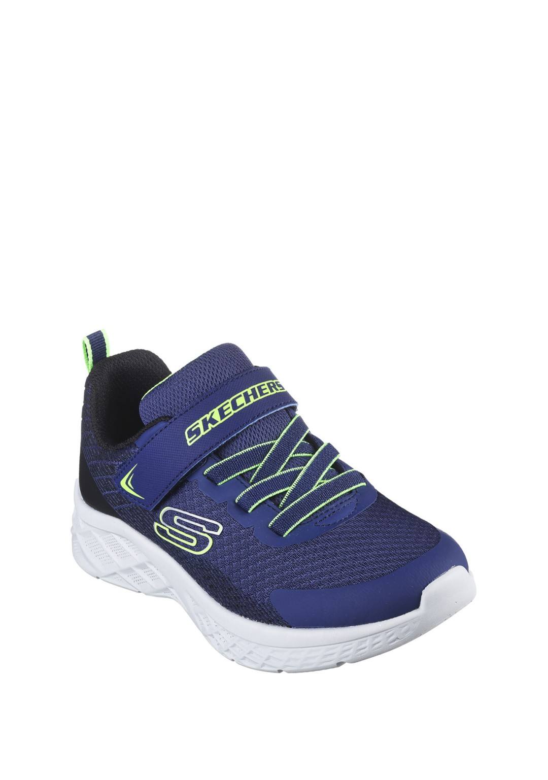 Skechers Sneaker Logo Bambini e ragazzi 403924L NBLM