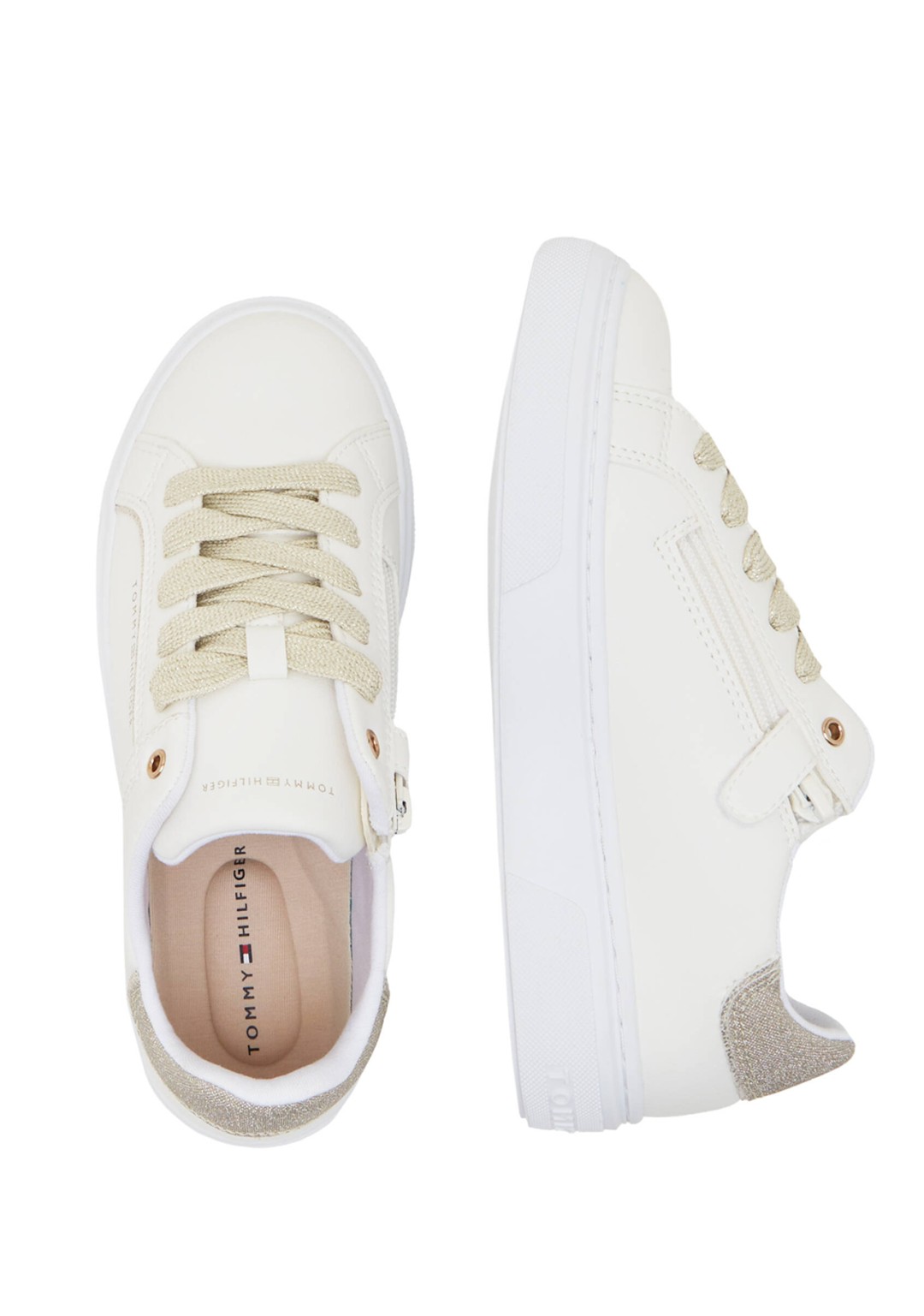 TOMMY HILFIGER - Sneakers Rip.Glitter - Donna - T3A9 - 33206