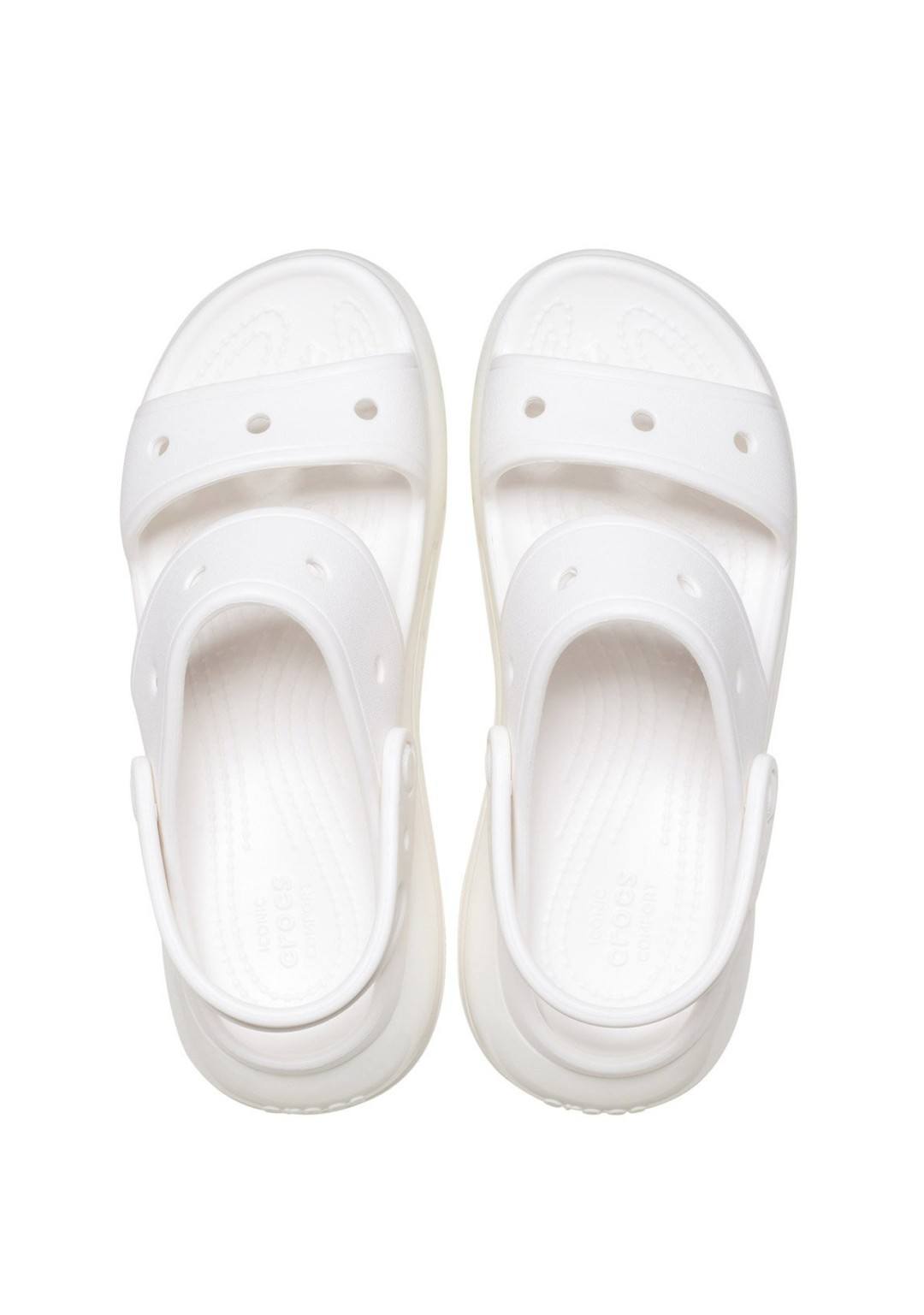 Crocs - Sandalo Platform - Donna - 207989-100