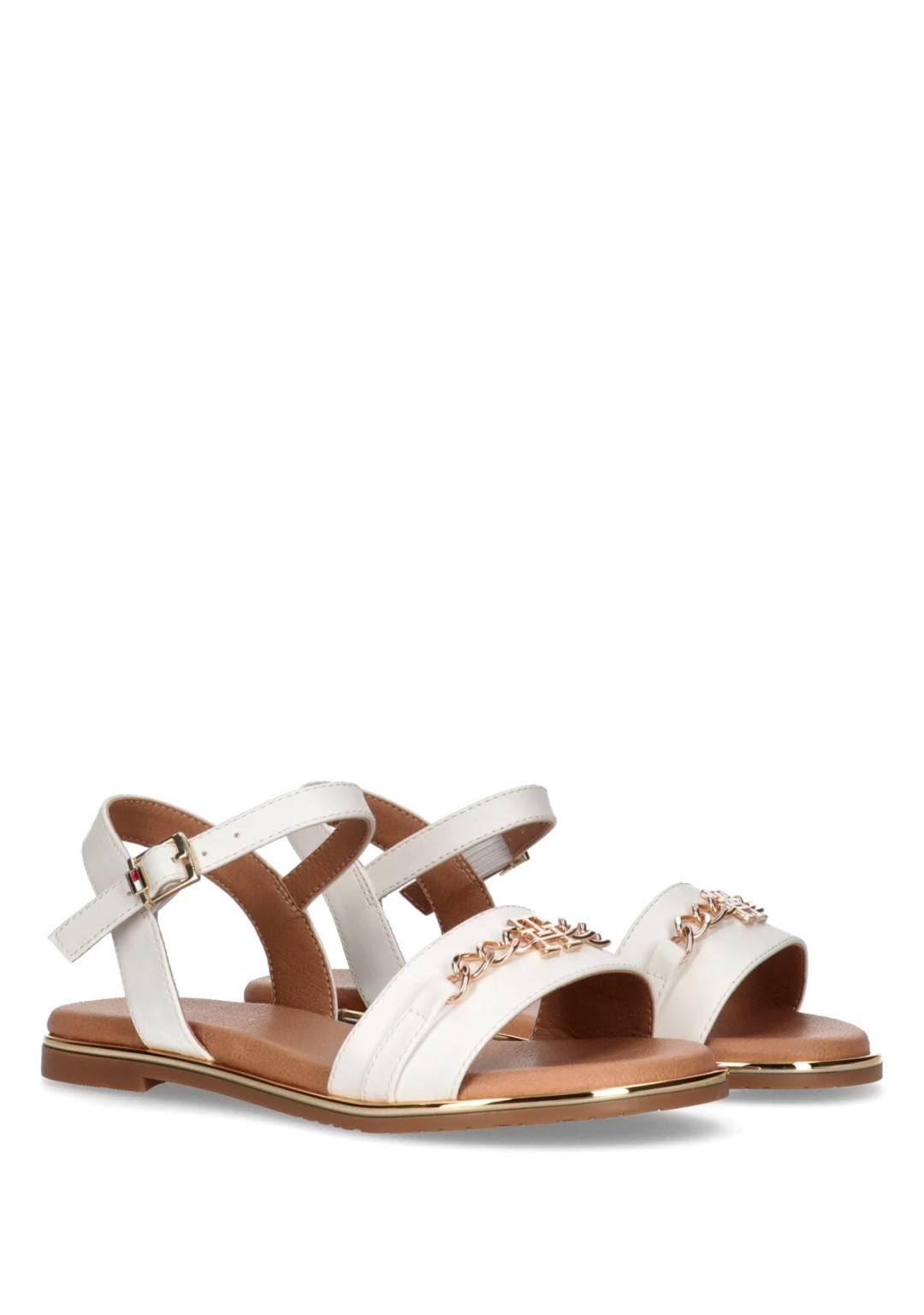 TOMMY HILFIGER - Sandalo Catena - Bambine e ragazze - T3A2 -33254