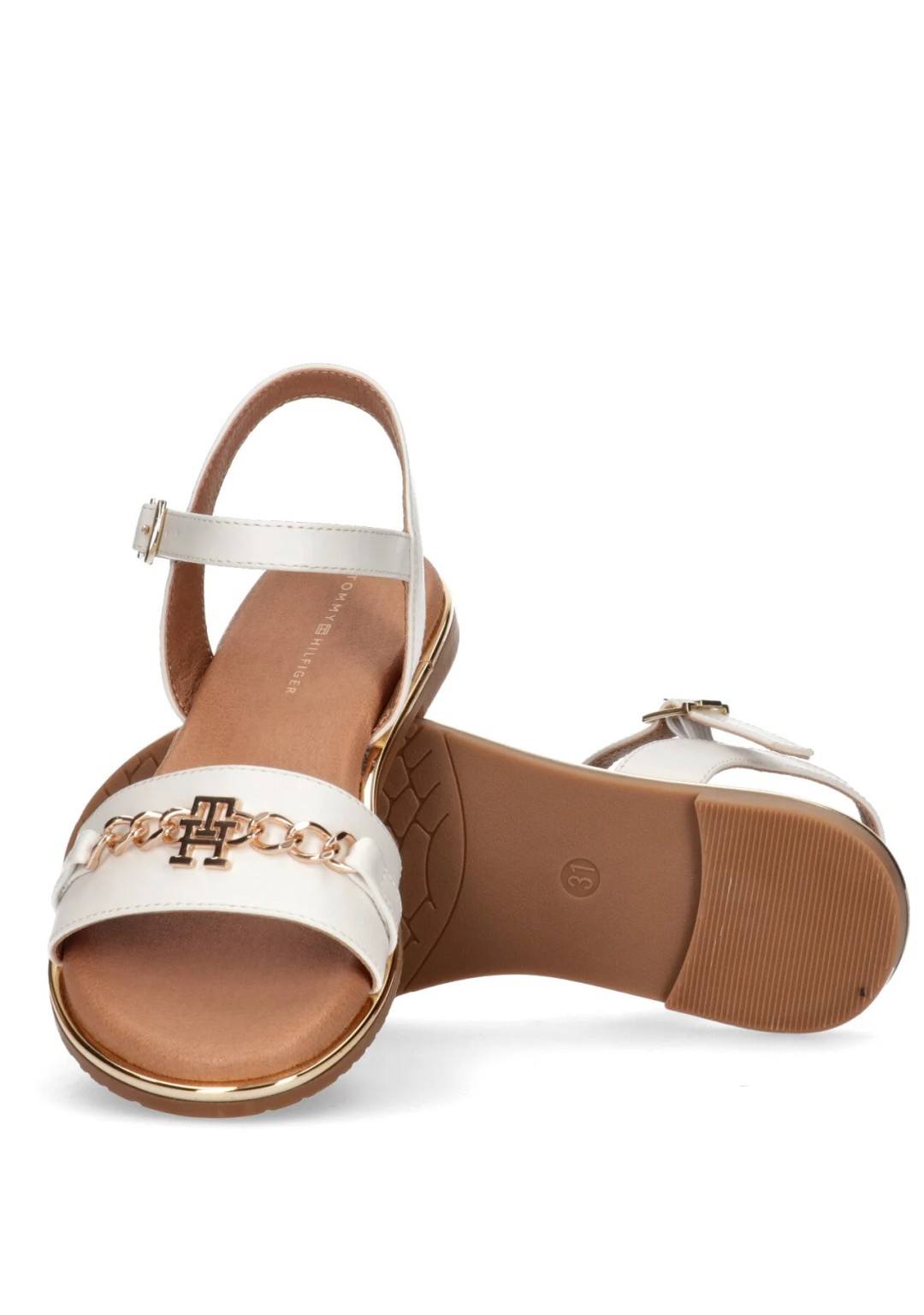 TOMMY HILFIGER - Sandalo Catena - Bambine e ragazze - T3A2 -33254