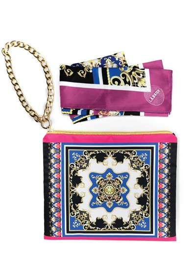 L.A. Water pochette con foulard