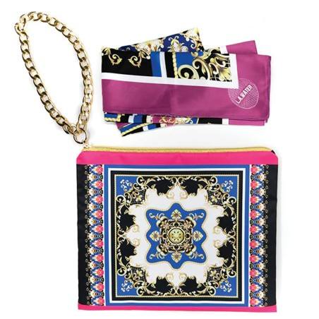 L.A. Water pochette con foulard