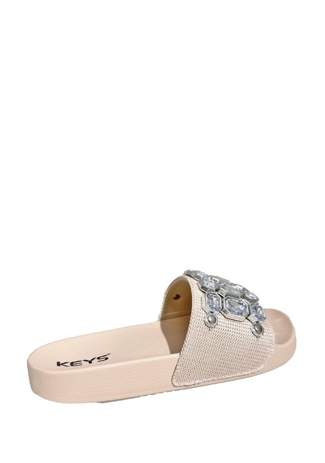KEYS - Ciabatta Gioiello - Donna - K-9520 B