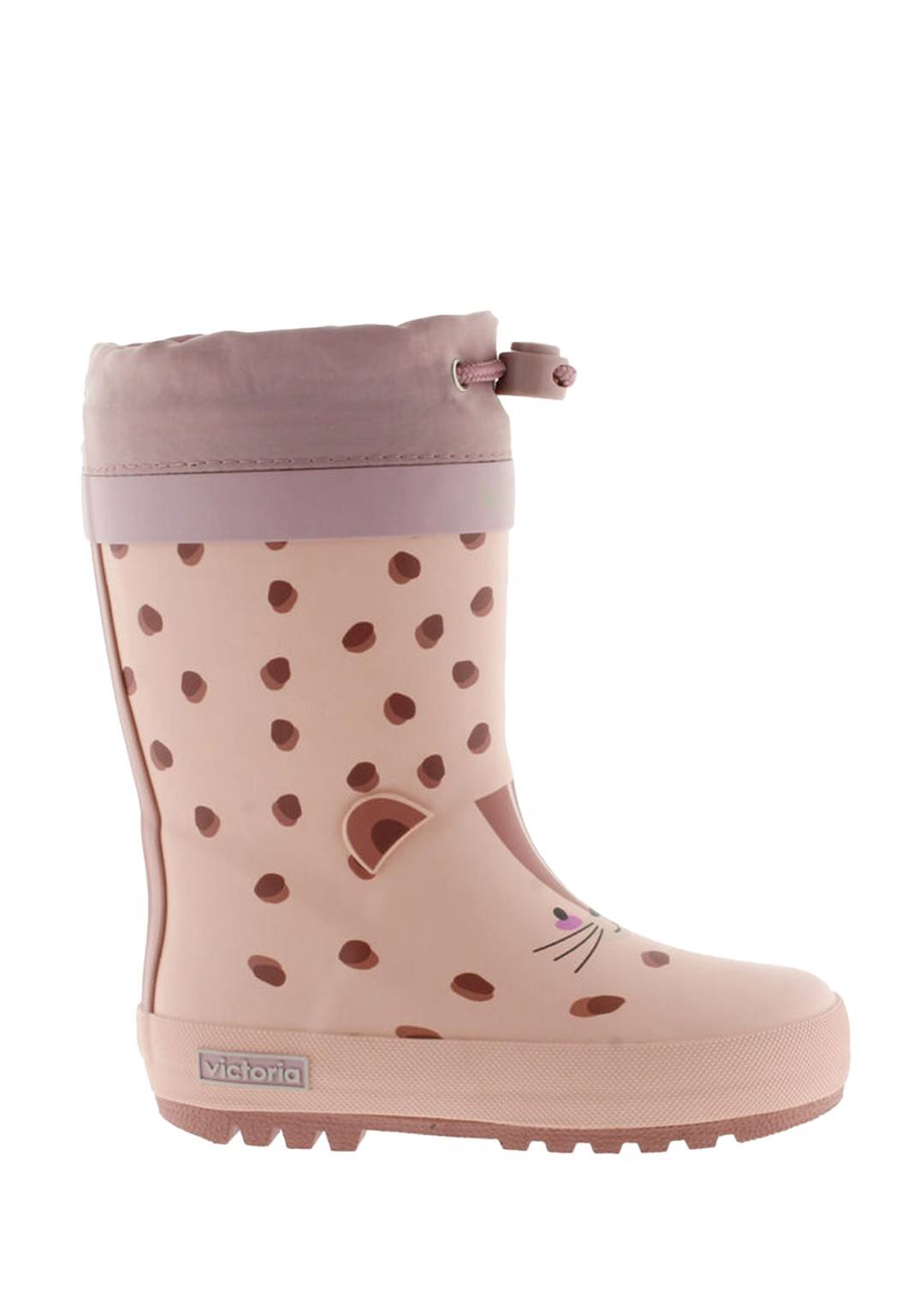 Victoria Stivaletto Gomma Bimba 060105 Empolvado