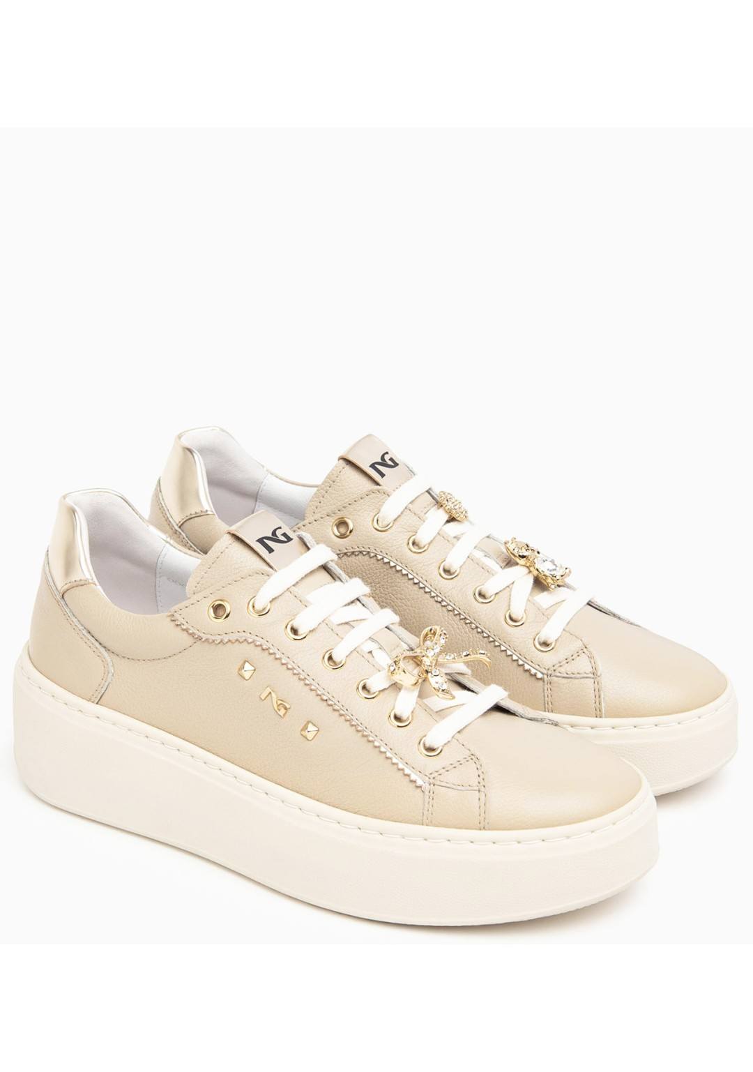NEROGIARDINI - Sneaker fiocco - Donna - 621 D