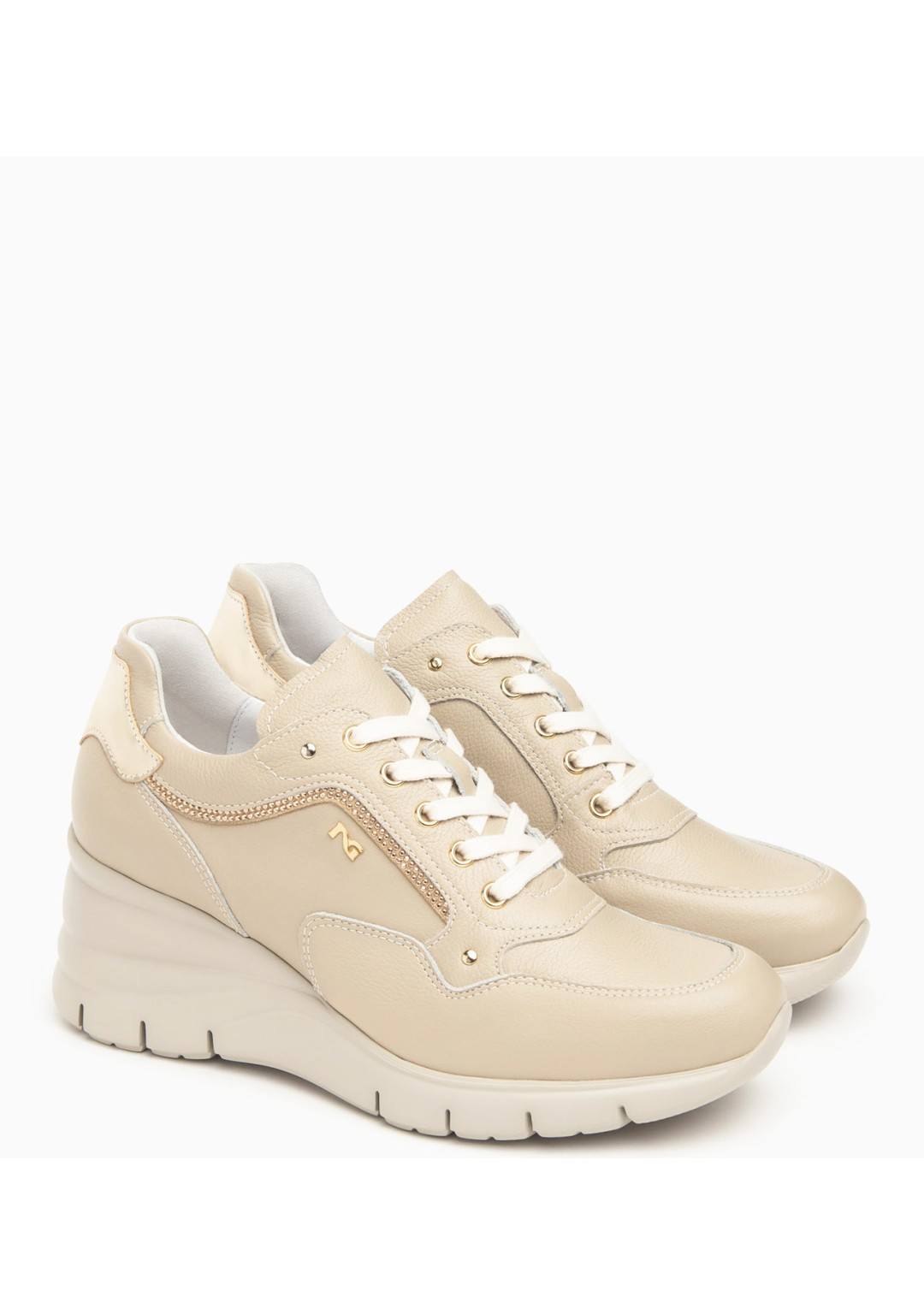 NEROGIARDINI - Sneaker zeppa - Donna - 480 D