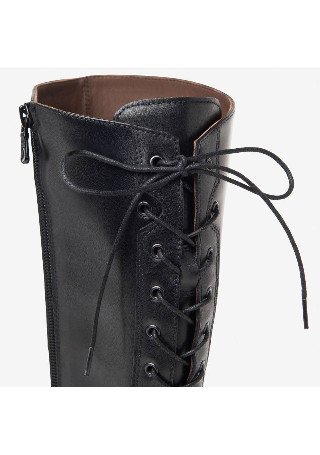 NEROGIARDINI - Stivale Lacci - Donna - 810 D
