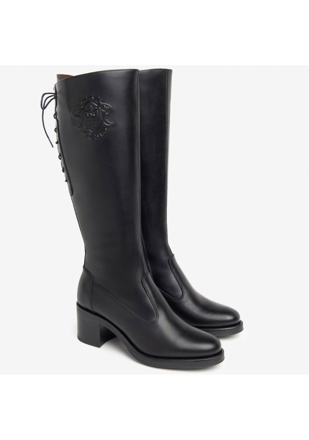 NEROGIARDINI - Stivale Lacci - Donna - 810 D