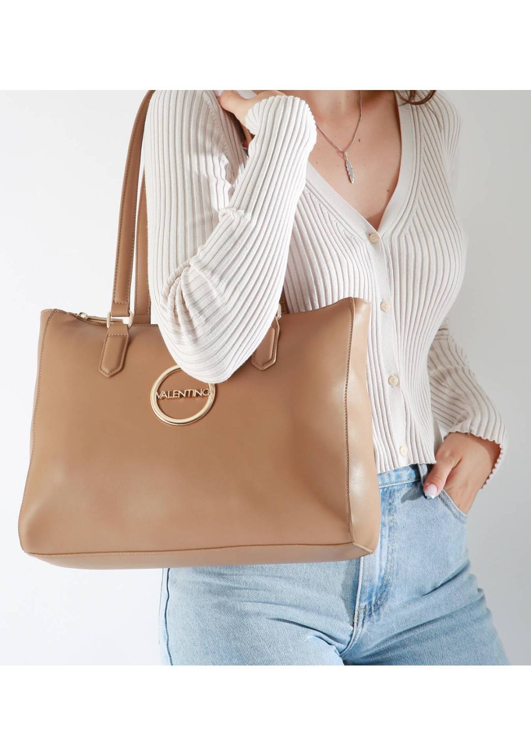 Valentino - Shopper Logo O - Donna - MOSES A601