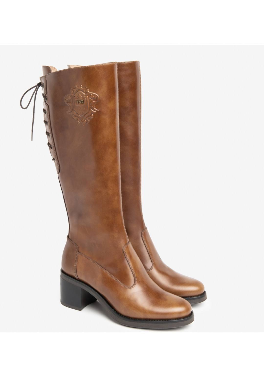 NEROGIARDINI - Stivale Lacci - Donna - 811 D