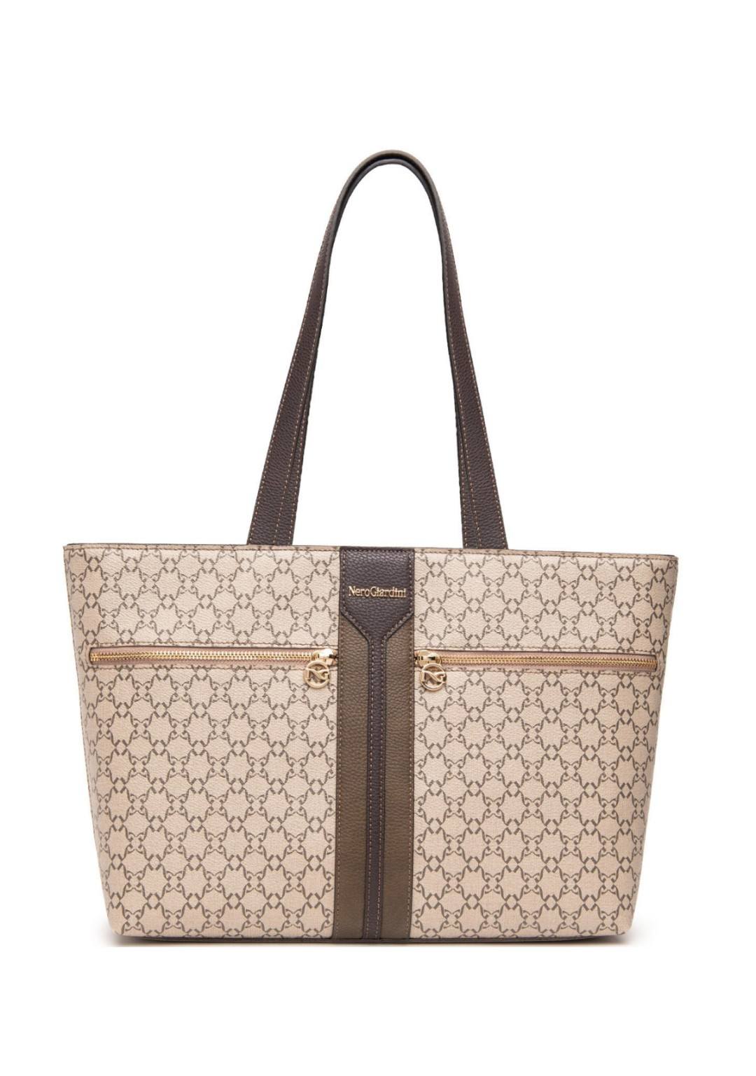 NEROGIARDINI - Shopper Logata - Donna - 3840D