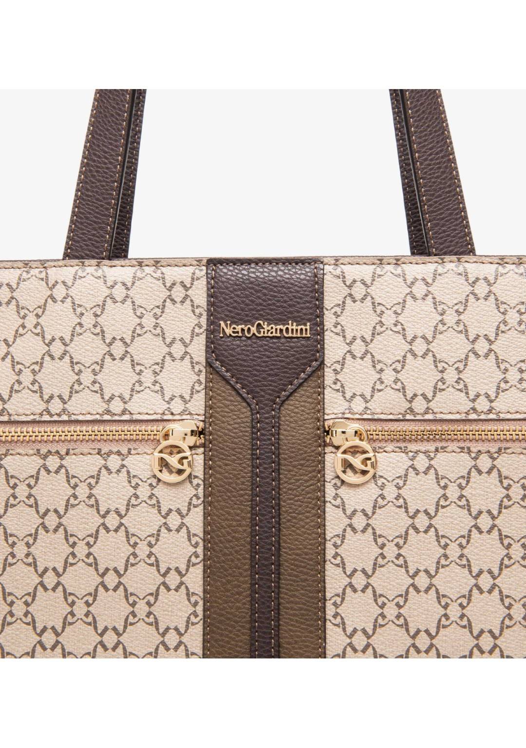NEROGIARDINI - Shopper Logata - Donna - 3840D