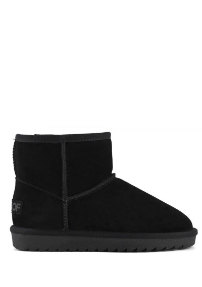 Colors of California - Stivaletto con pelliccia - Donna - HC. YW001N NERO
