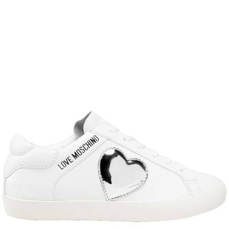 LOVE MOSCHINO - Sneakers bassa cuore - Donna - 010A