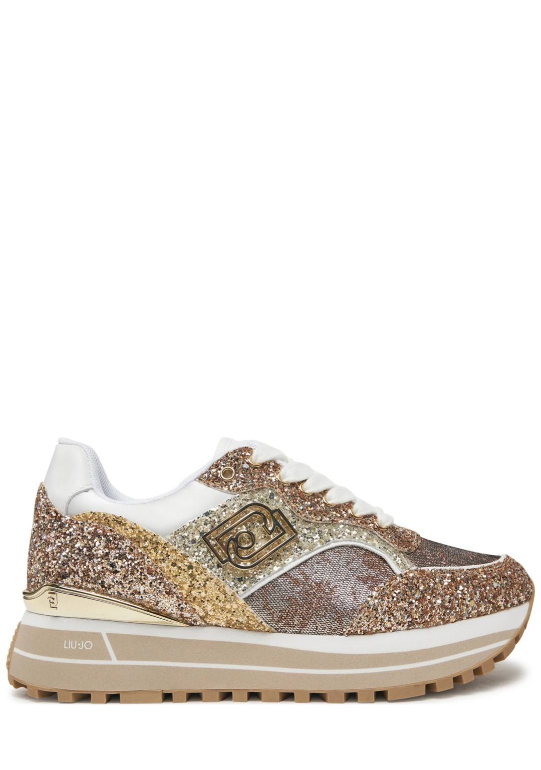 LIU JO - Sneaker glitter - Donna - BA5015