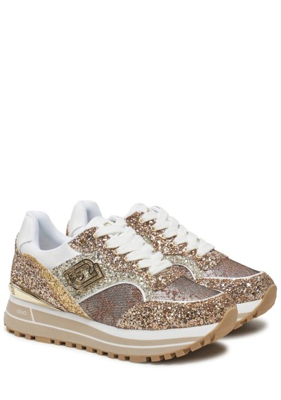 LIU JO - Sneaker glitter - Donna - BA5015