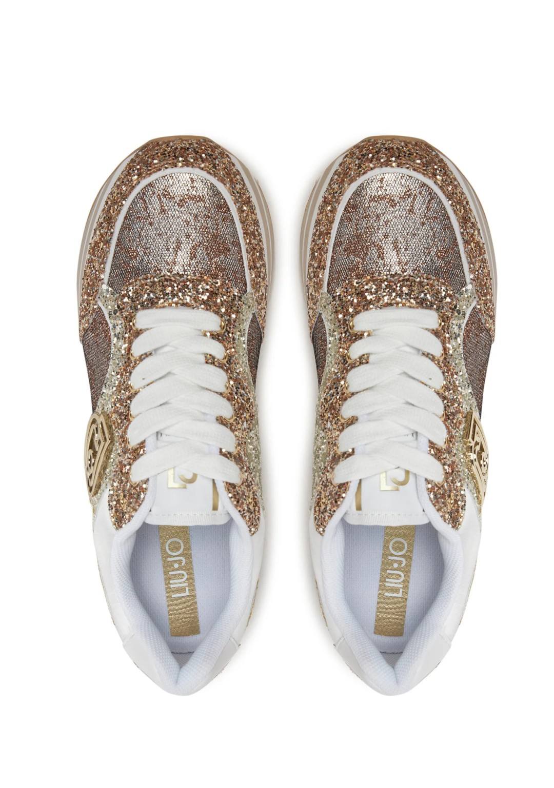 LIU JO - Sneaker glitter - Donna - BA5015