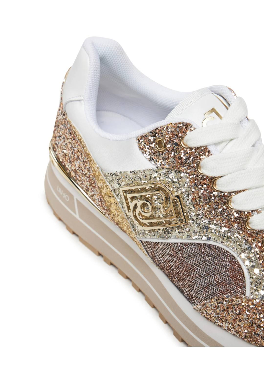 LIU JO - Sneaker glitter - Donna - BA5015