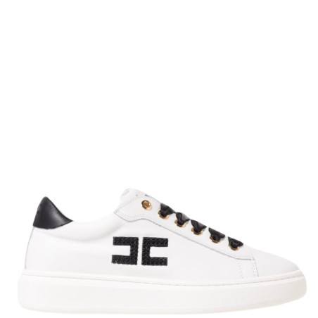 Elisabetta Franchi - Logo Brillantini - Donna - F1A9-E0224 b