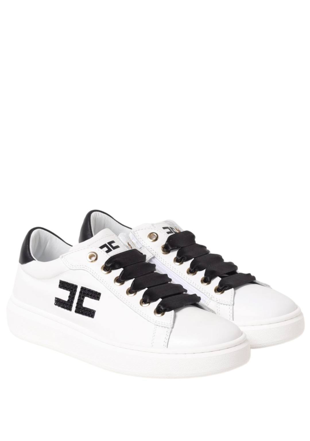 Elisabetta Franchi - Logo Brillantini - Donna - F1A9-E0224 b