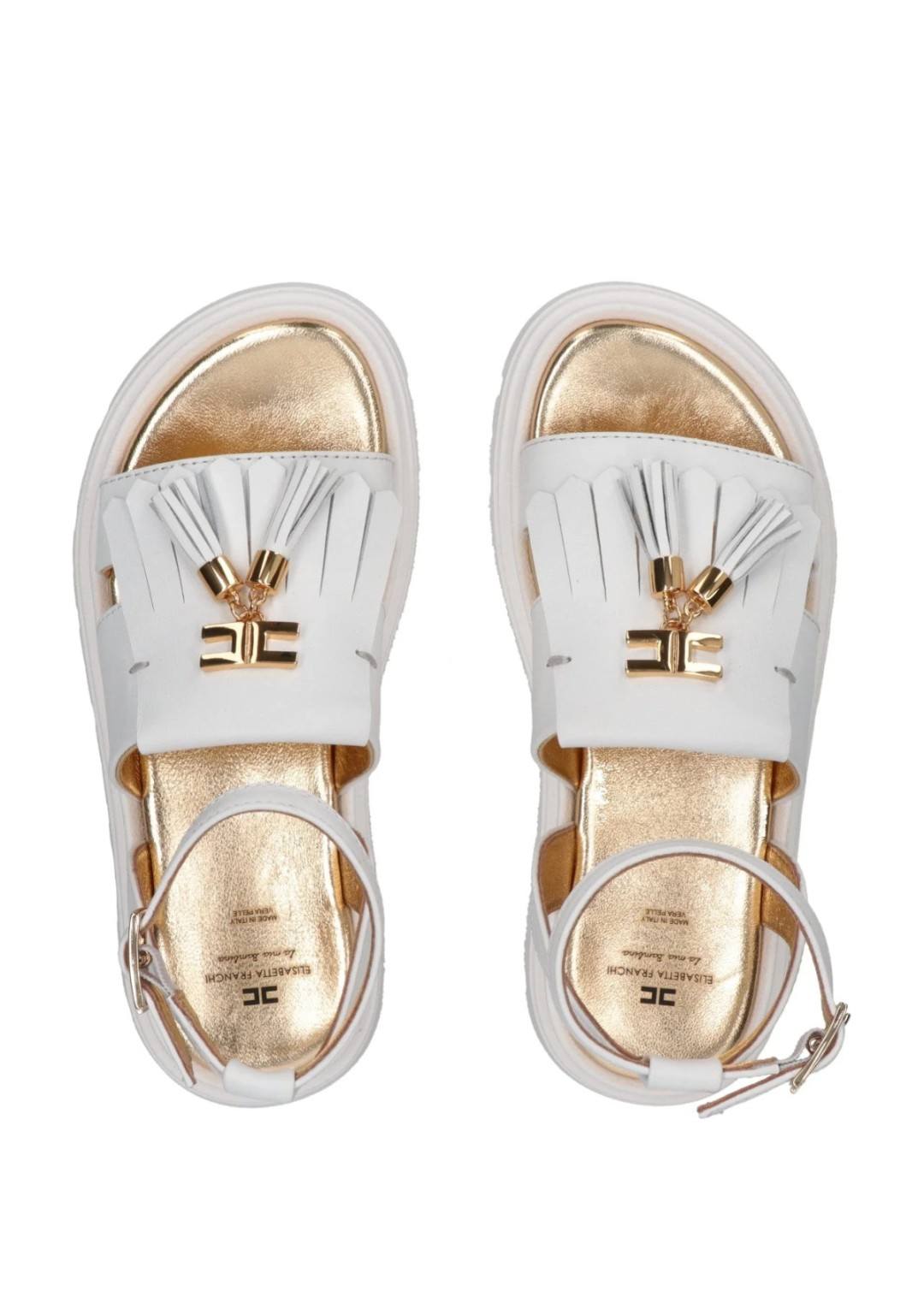 Elisabetta Franchi - Sandalo frange - Donna - F4A2-E0300 B